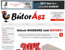 Tablet Screenshot of butorasz.hu